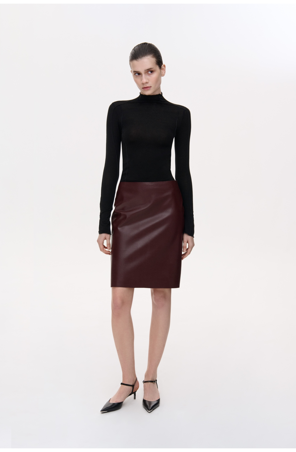 СПІДНИЦЯ З ЕКО ШКІРИ 1241 зображення 22