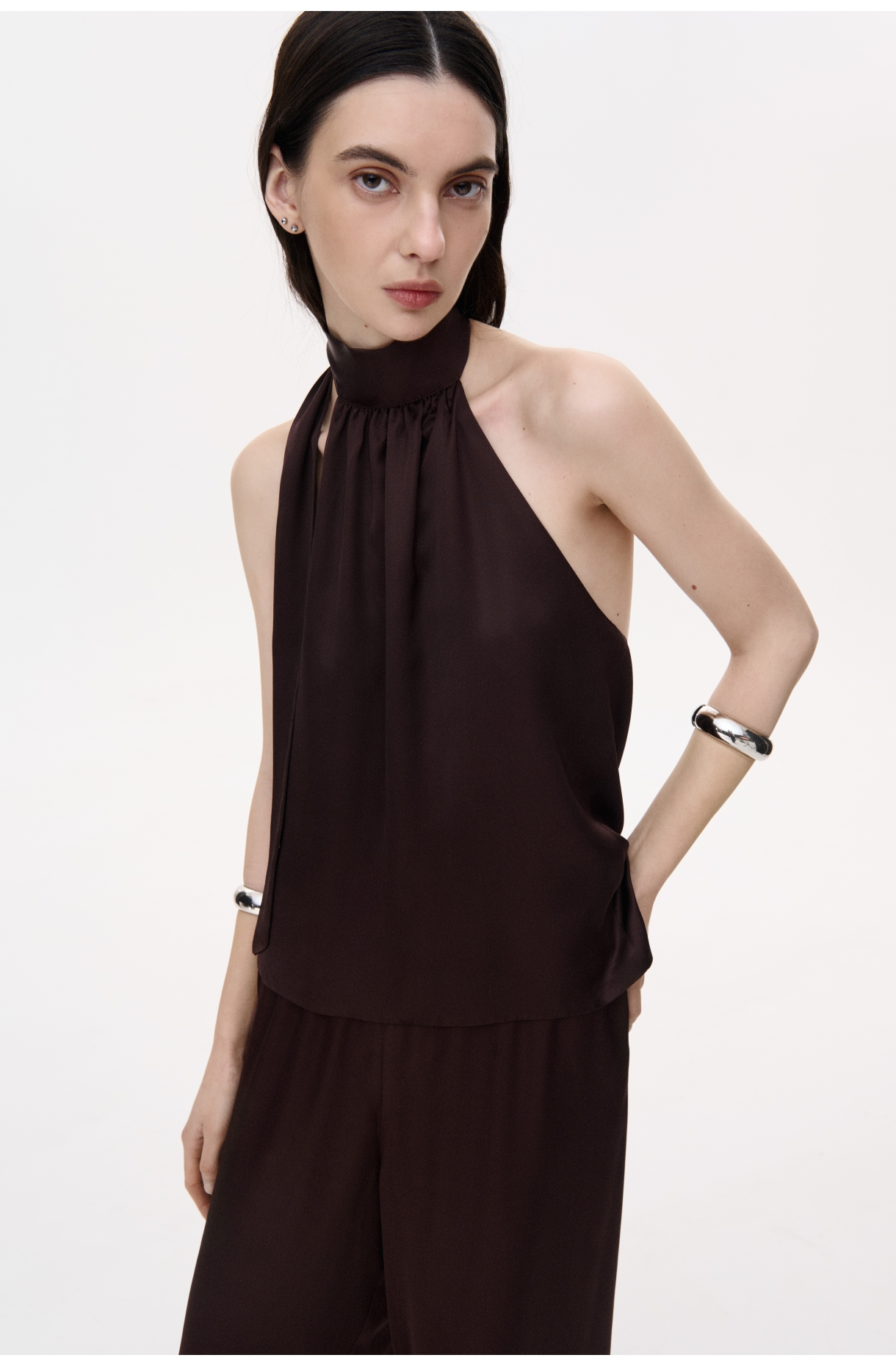 ТОП-ХАЛЬТЕР ІЗ ВІДКРИТОЮ СПИНОЮ ТА ЗАВʼЯЗКОЮ НА ШИЇ 1237 зображення 37