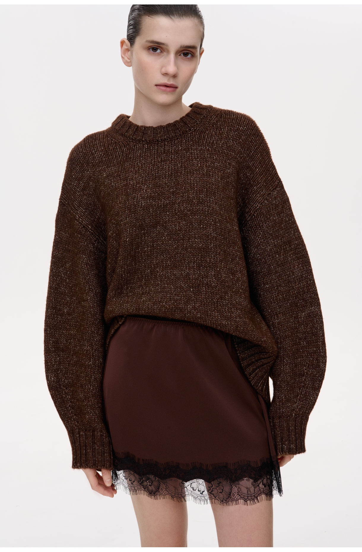 МІНІ СПІДНИЦЯ З МЕРЕЖИВОМ 1180-2 зображення 8