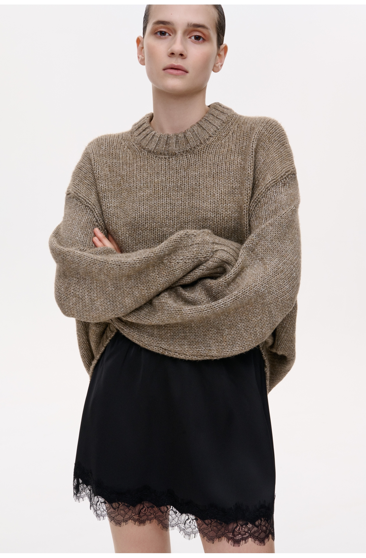 МІНІ СПІДНИЦЯ З МЕРЕЖИВОМ 1180-2 зображення 9