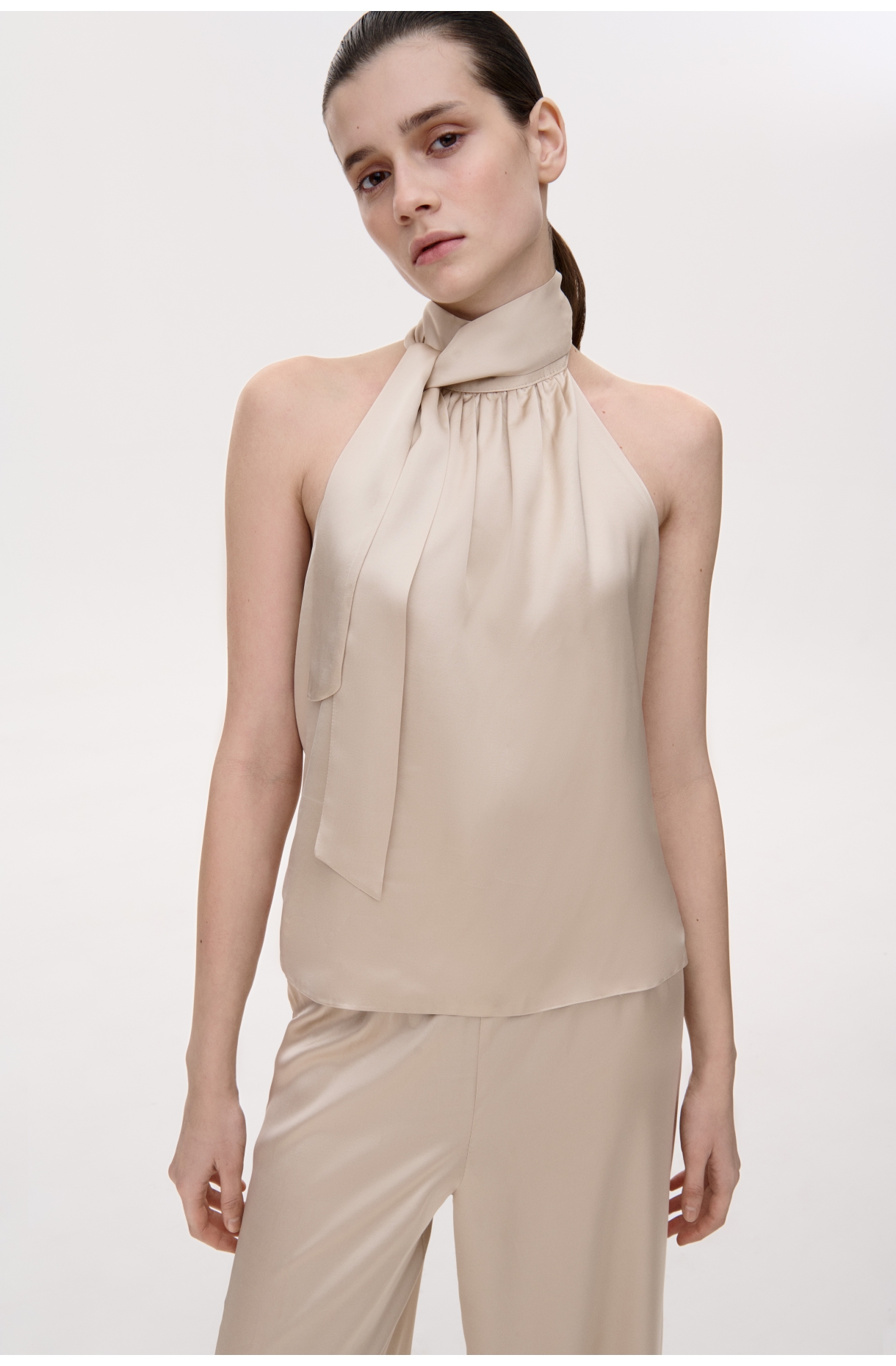 ТОП-ХАЛЬТЕР ІЗ ВІДКРИТОЮ СПИНОЮ ТА ЗАВʼЯЗКОЮ НА ШИЇ 1237 зображення 39