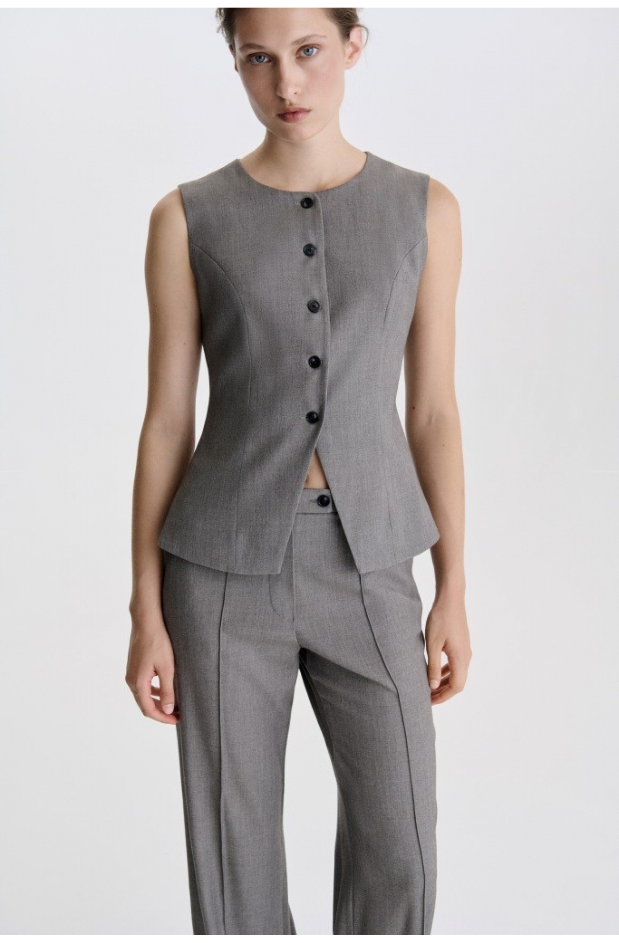 ЖИЛЕТ ПОДОВЖЕНОГО СИЛУЕТУ 1254\12-7 зображення 2