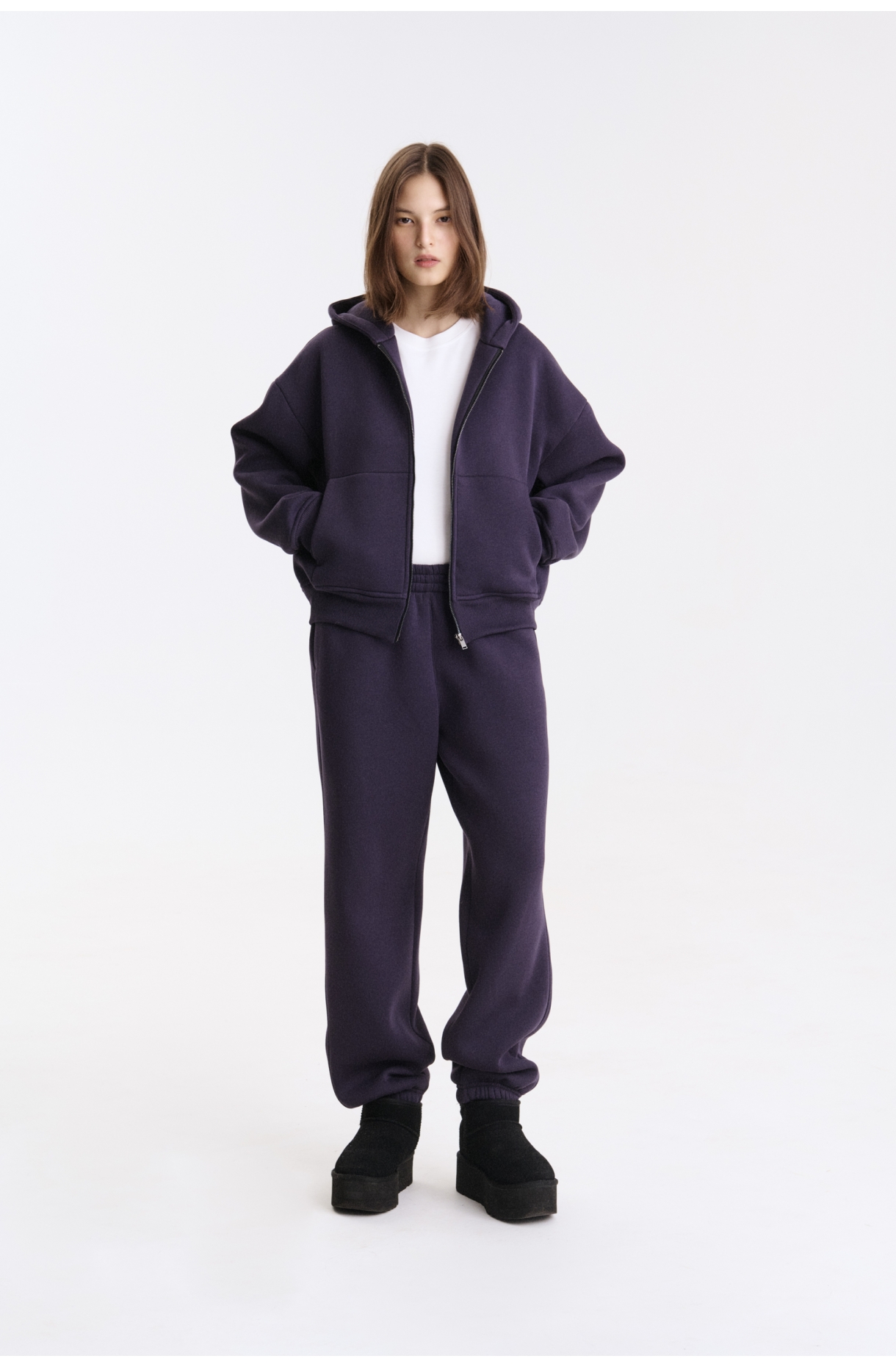 ТРИКОТАЖНИЙ КОСТЮМ НА УТЕПЛЕНІЙ ФЛІСОВІЙ ОСНОВІ 1130-2\29-1 зображення