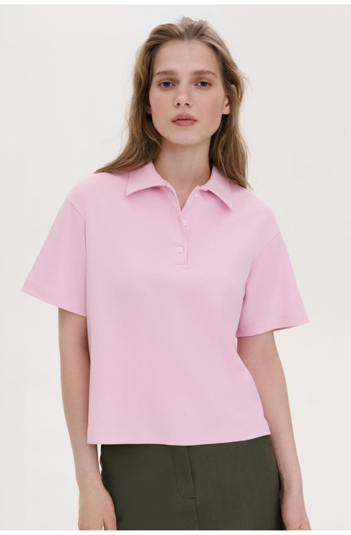 ФУТБОЛКА-ПОЛО ОБʼЄМНОГО СИЛУЕТУ 1172-2 зображення 5