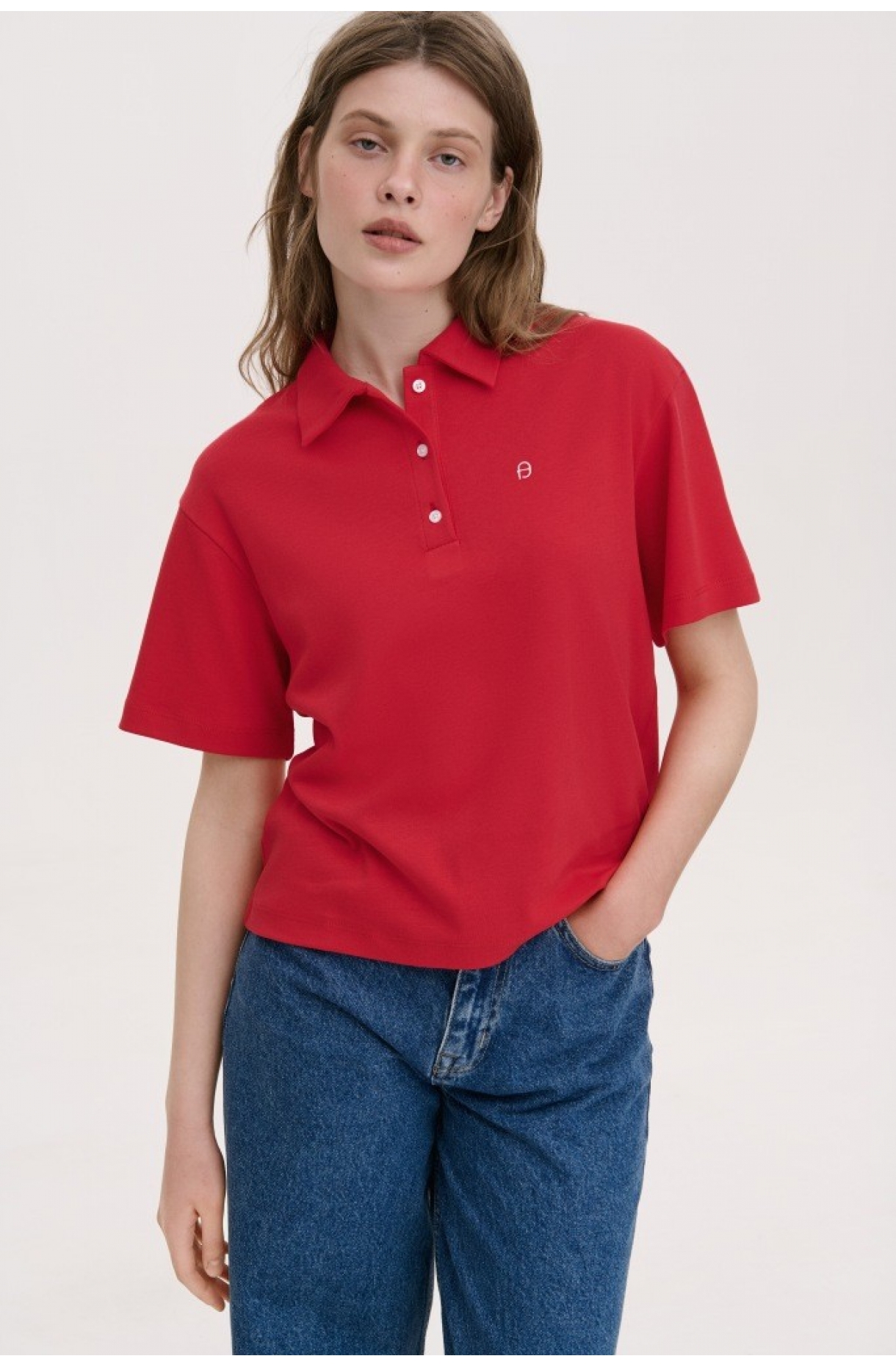 ФУТБОЛКА-ПОЛО ОБʼЄМНОГО СИЛУЕТУ 1172-2 зображення 3