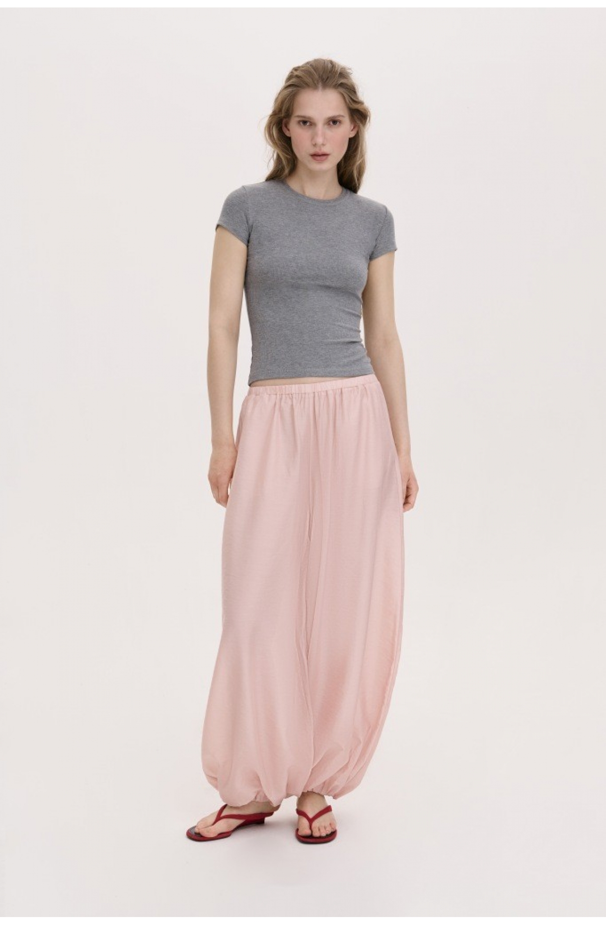 БАЗОВА ТРИКОТАЖНА ФУТБОЛКА У МІЛКИЙ РУБЧИК 1176-2 зображення 6