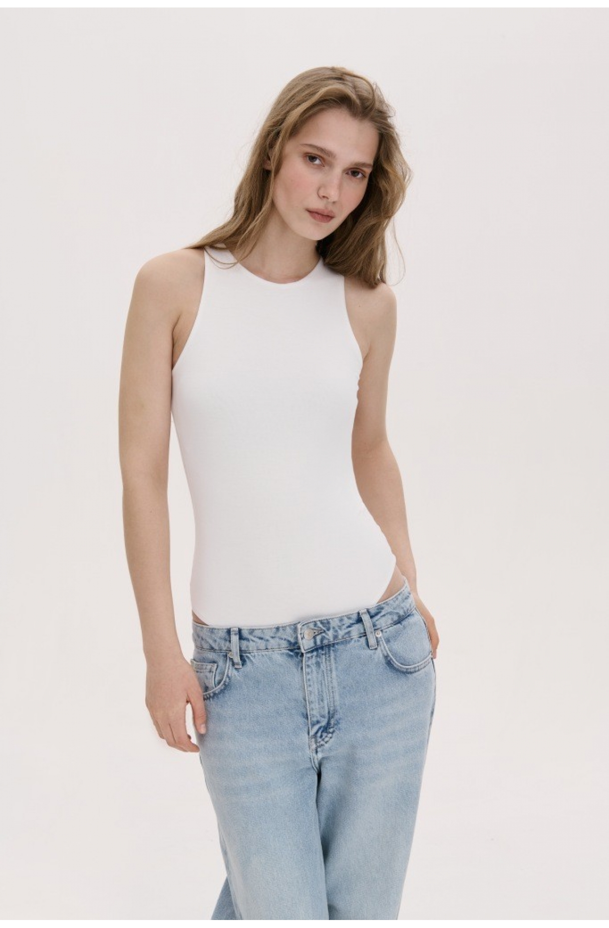 ТРИКОТАЖНИЙ БОДІ ОБТИСЛОГО КРОЮ 1255 зображення 42