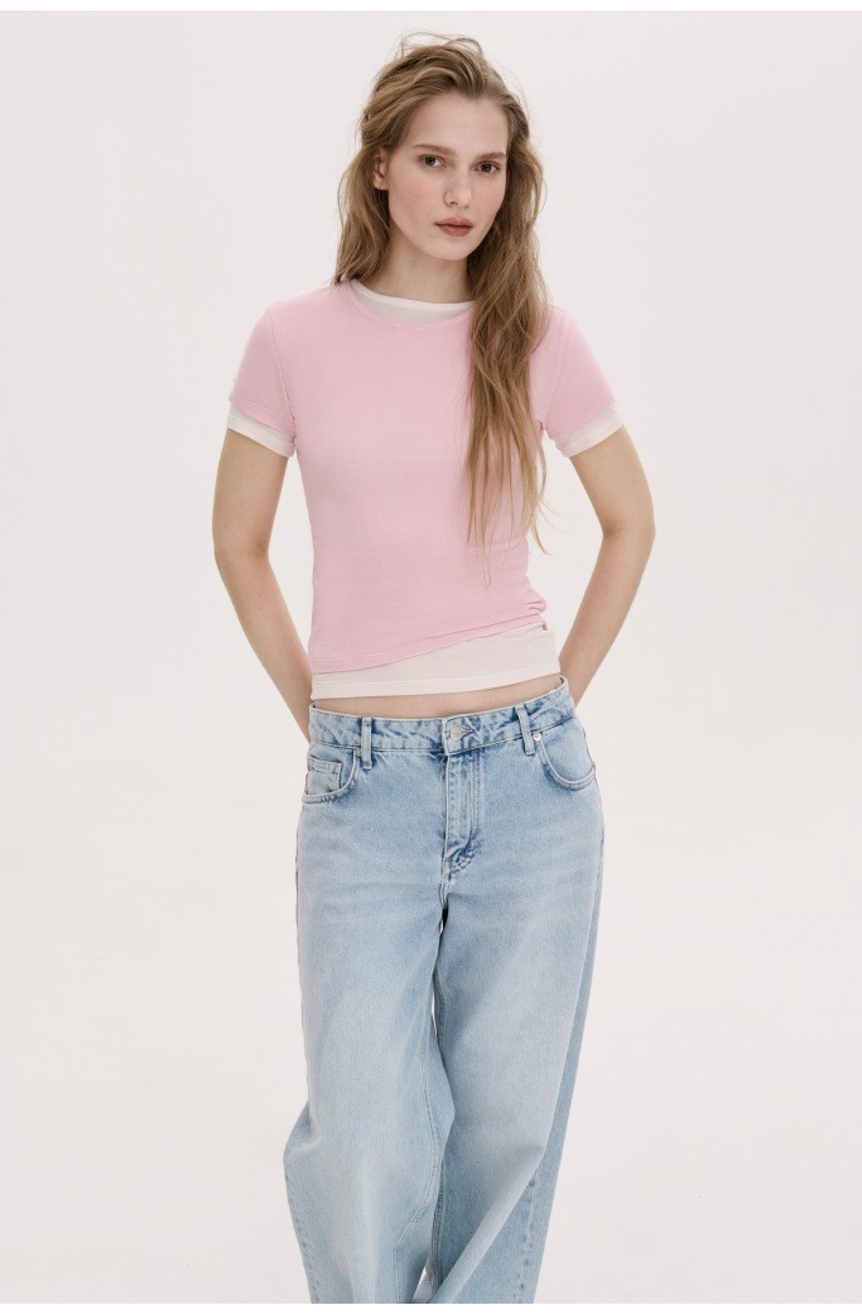 БАЗОВА ФУТБОЛКА ОБТИСЛОГО КРОЮ  1267 зображення 49