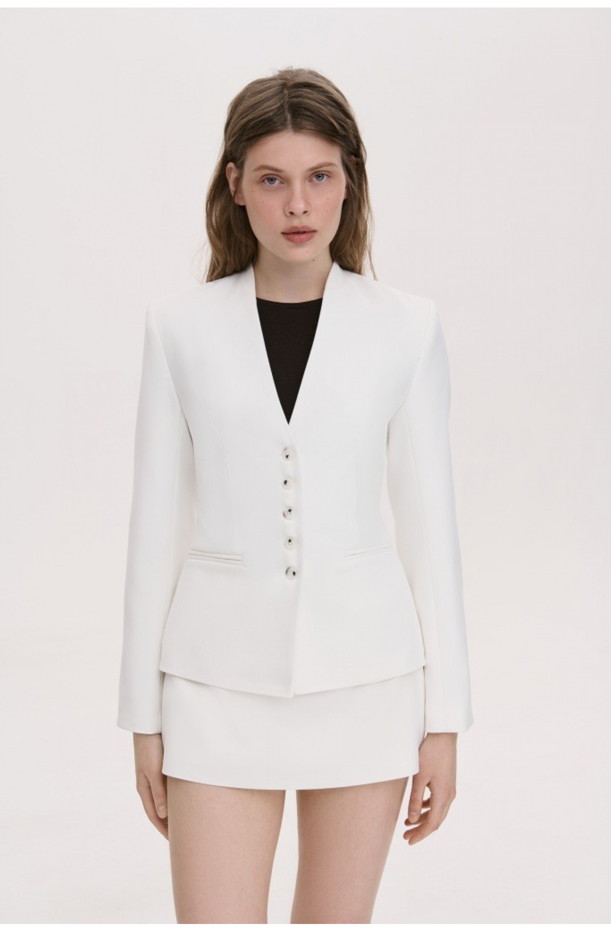 ПРИТАЛЕНИЙ ЖАКЕТ СИЛУЕТНОГО КРОЮ  1270 зображення 37