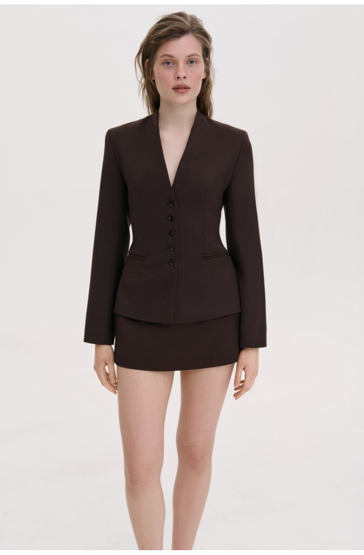 ПРИТАЛЕНИЙ ЖАКЕТ СИЛУЕТНОГО КРОЮ  1270 зображення 36