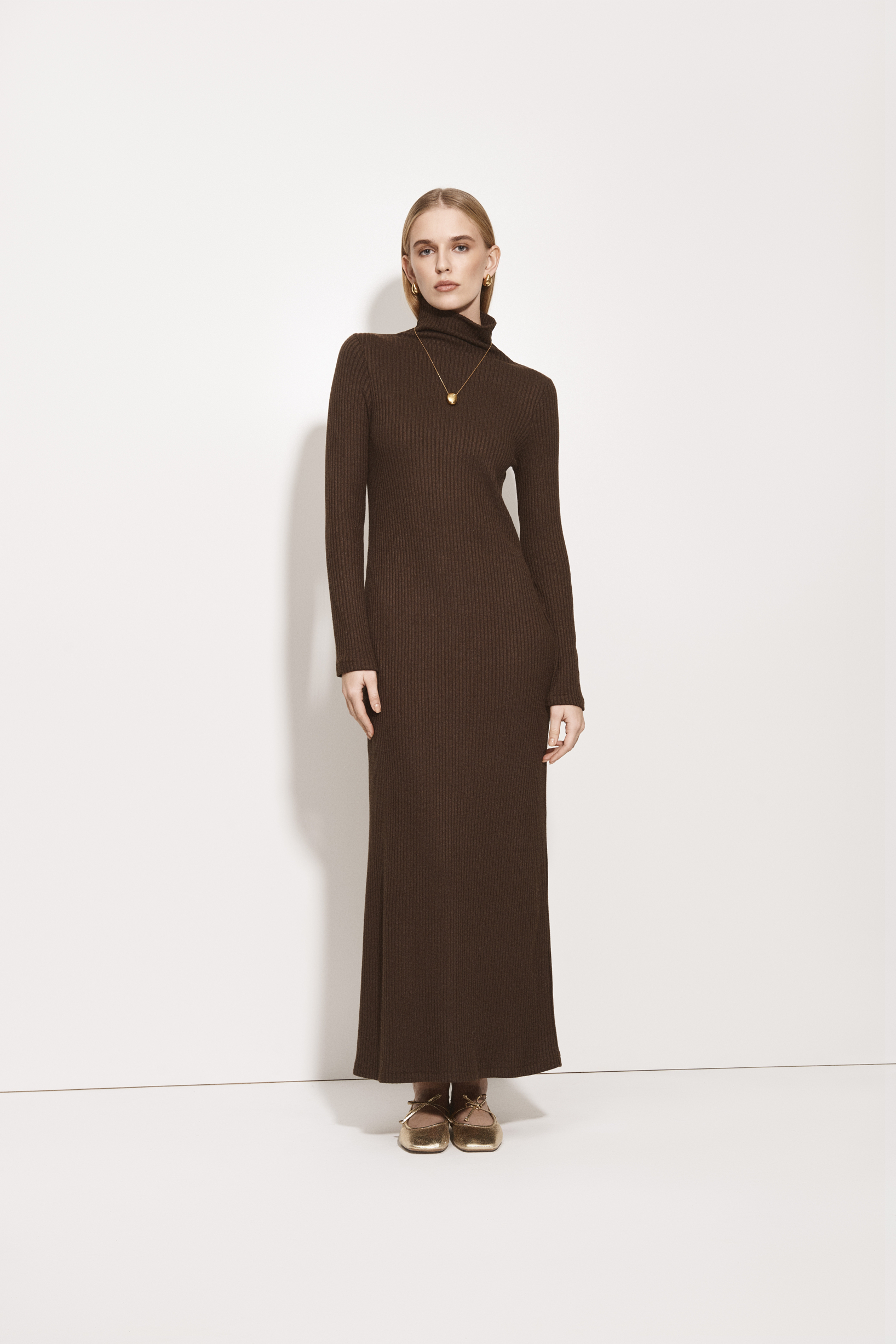 ТРИКОТАЖНА СУКНЯ МАКСІ 1027 зображення 2