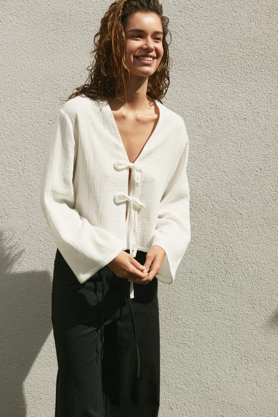 ШИРОКІ ШТАНИ З TENCEL 1109\37 зображення 2