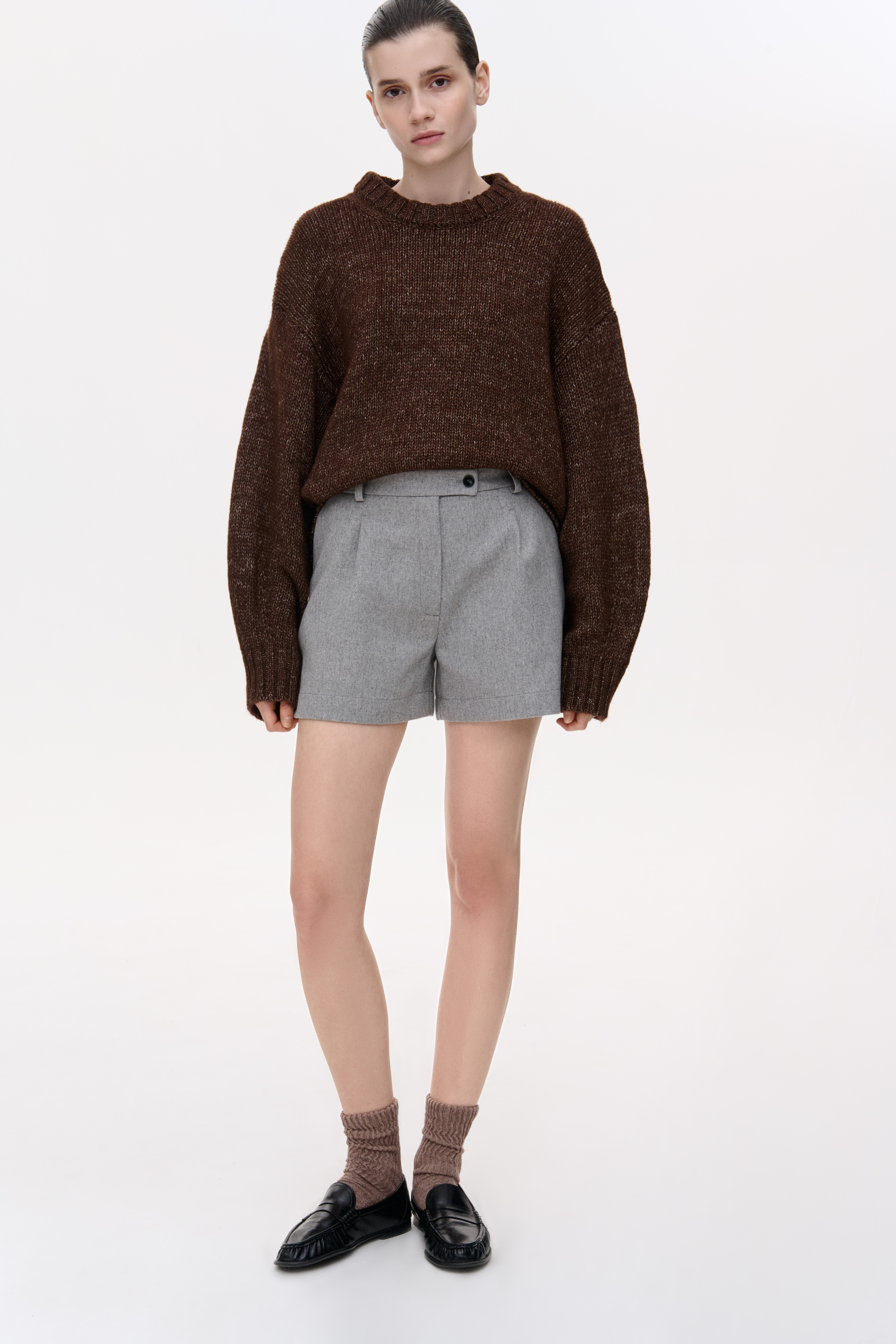 МІНІ ШОРТИ ВІЛЬНОГО А-СИЛУЕТУ 1227 зображення 1