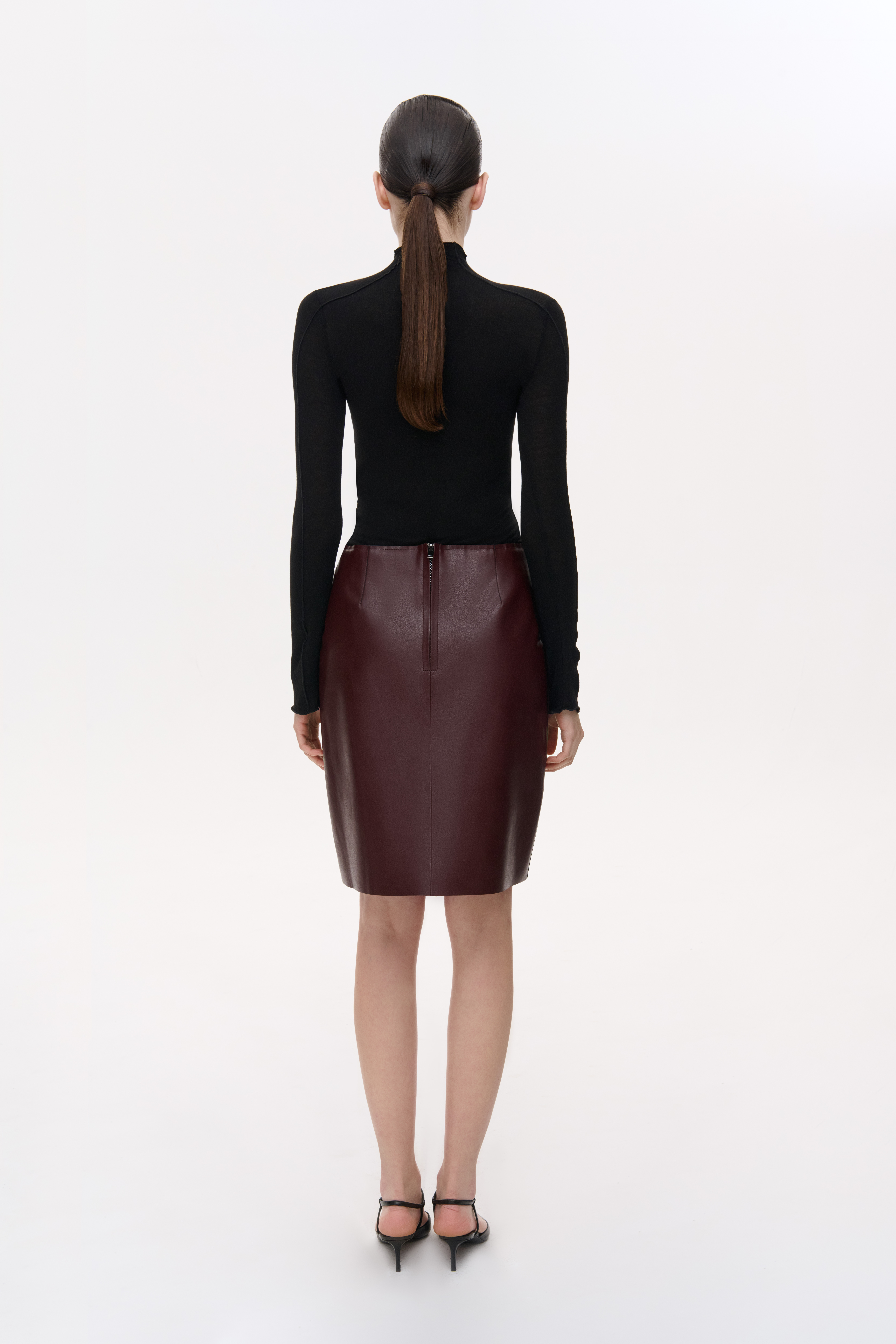 СПІДНИЦЯ З ЕКО ШКІРИ 1241 зображення 1