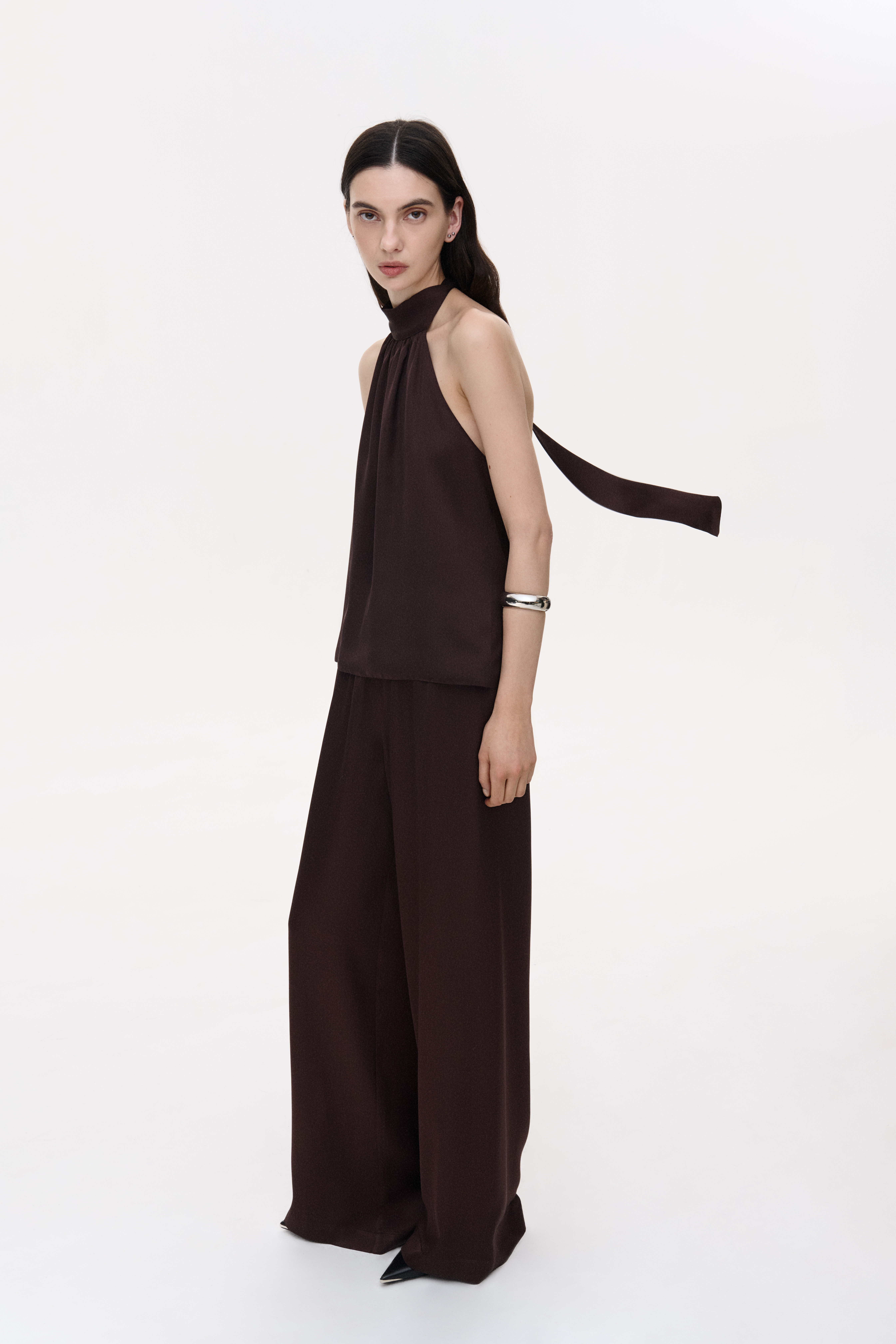 ТОП-ХАЛЬТЕР ІЗ ВІДКРИТОЮ СПИНОЮ ТА ЗАВʼЯЗКОЮ НА ШИЇ 1237 зображення 2