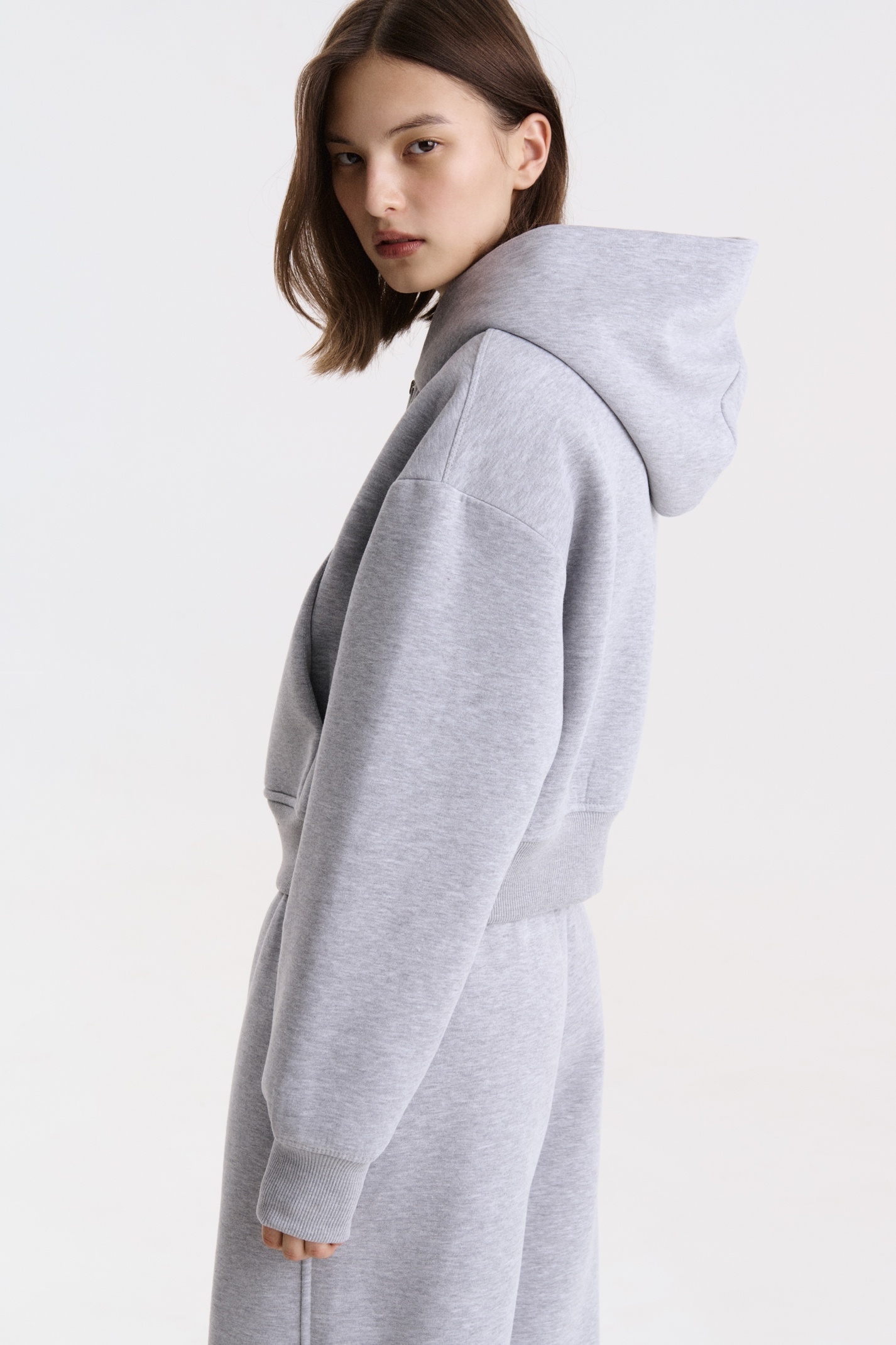 ТРИКОТАЖНИЙ КОСТЮМ УТЕПЛЕНИЙ ФЛІСОМ 1028 зображення 2