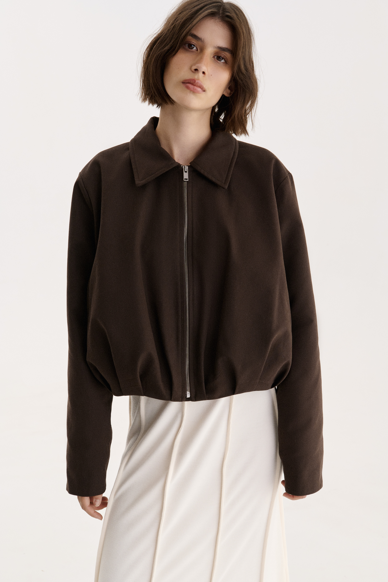 МАКСІ СПІДНИЦЯ З АКЦЕНТНИМИ ВЕРТИКАЛЬНИМИ ШВАМИ 1229\4264 зображення 1